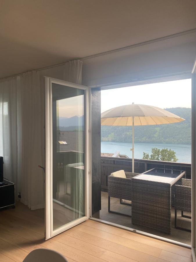 See- & Bergblick Millstatt Bagian luar foto