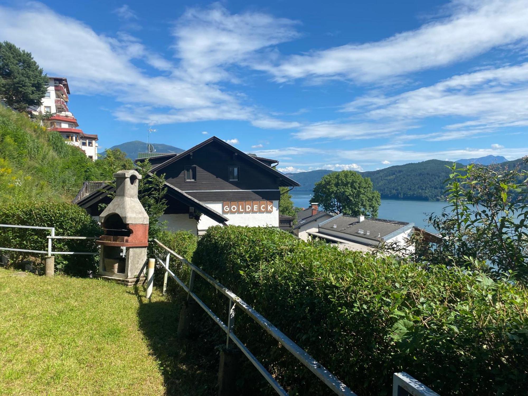 See- & Bergblick Millstatt Bagian luar foto